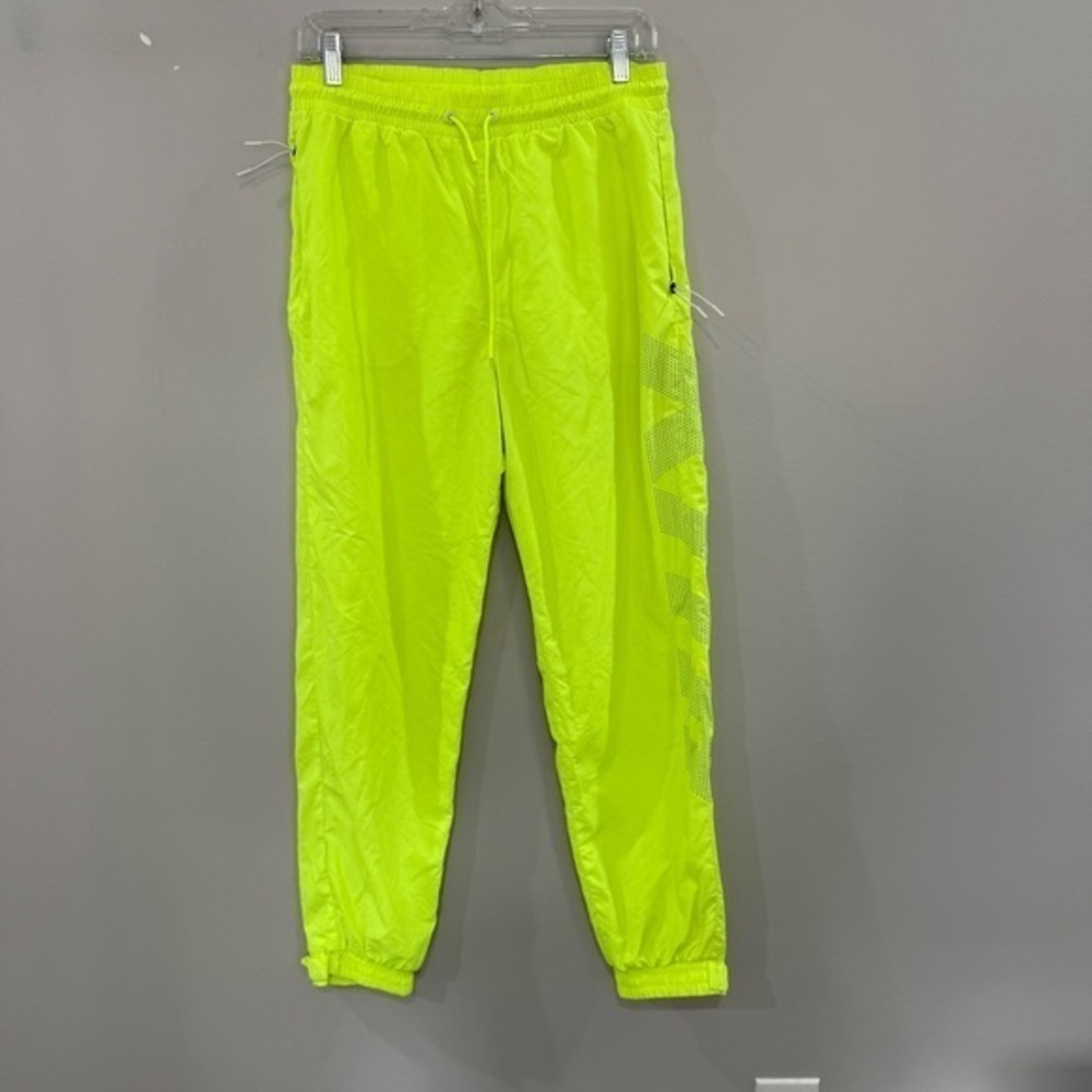 Kith Joggers Miko Track Pants in Citron Neon Yellow